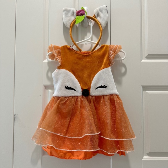 Baby Fox Tutu Complete Halloween Costume 16132 Size 12 - 18 Months - Picture 1 of 3